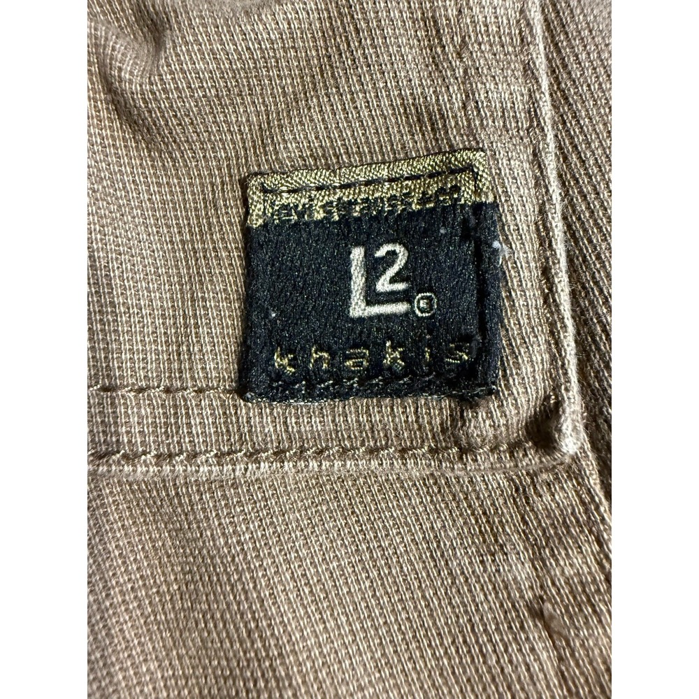 Vintage Levi's L2 Cargo Shorts Mens Size 38x12 Khaki Baggy Loose Fit 1999 Y2K‎ - Picture 7 of 14